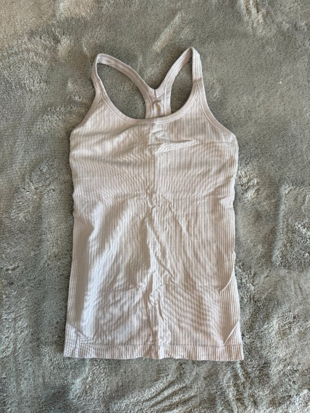 lululemon white tank
